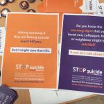 STOP Suicide statistics posters